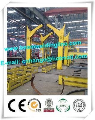 Trailer Chassis Box Beam Production Line Chain Turning Machine 360 Degree Rotation Angle