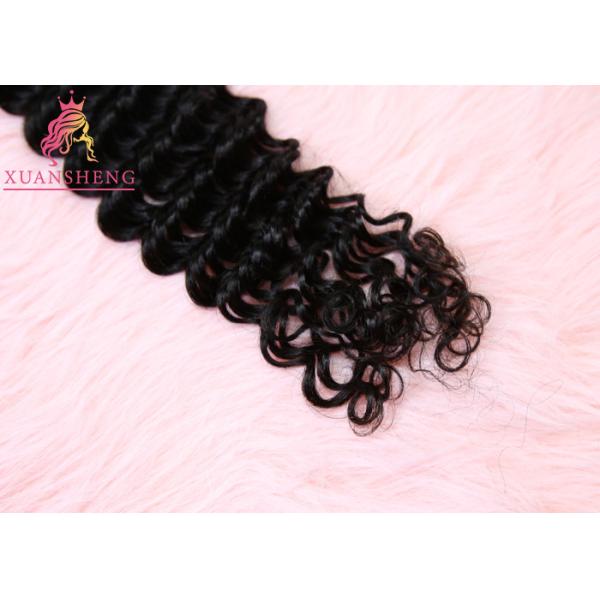 Indian Malaysian Curly Extensions Unprocessed Real Clean and Glossy