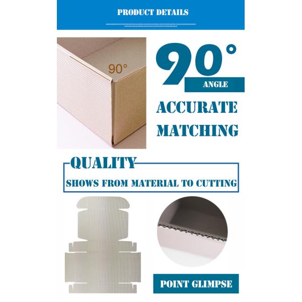 Роскошный пинк 3 слоя гофрировал упаковывая подгонянную коробкой оптовую продажу логотипа