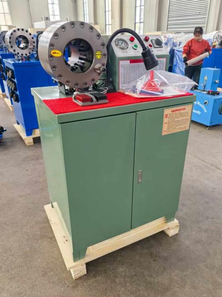 6-51mm 2  Forging Process Hydraulic Hose Crimping Machine 10 Dies Hose Crimping Machine