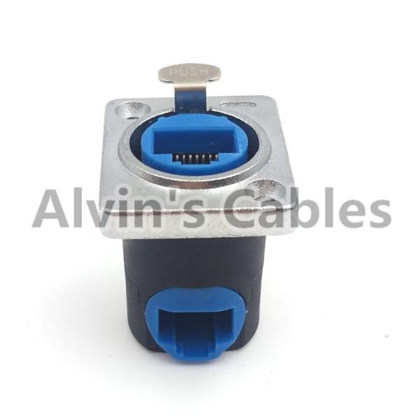 Socket Female 90 Degree RJ45 Connector -40℃ To 80℃ Large Temperature Range
