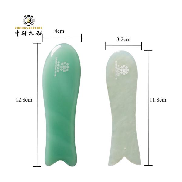 Green Jade Roller Gua Sha Set Effective To Relax Muscles And Tissues Improves Blood Flow And Enhances Skin Glow For Professional