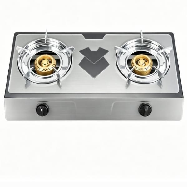 Stainless Steel Freestanding 2 Burner Cooktop Kitchen Lpg Natural OEM ODM Factory