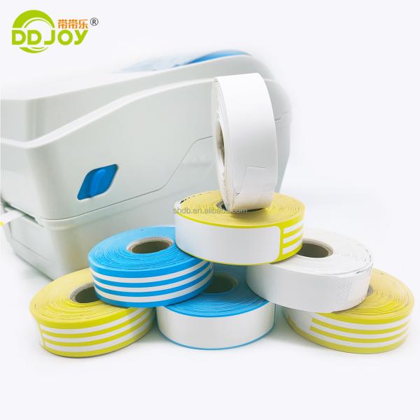 Waterproof Yellow Self Adhesive Direct Thermal ID Wristbands for Event Identification