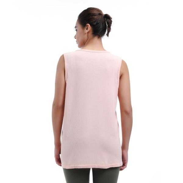 Plus Size Loose Fit Mesh Tank Tops Machine Washable Sustainable