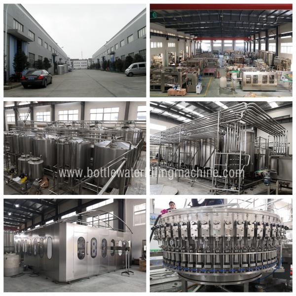 Automatic Drinking Water Bottle Filling Machine 3 In 1 Monoblock Bottling Equipment