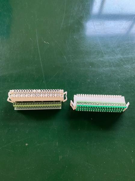20 Pole Screw Terminal Block with 10 Pairs Krone Type PCB Type Disconnection or Switching Module LSA PLUS Krone
