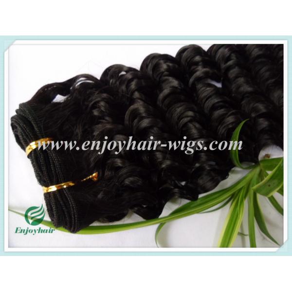Malaysian 5A virgin remy hair weave ,natural color(can be dye) deep wave 10''-26''