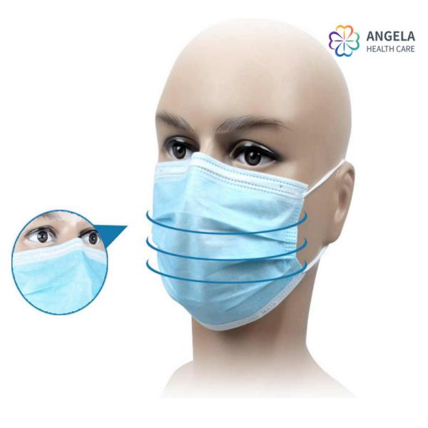 Surgical Disposable Face Mask with Earloop/3-Ply Face Mask CE,FDA,ISO13485