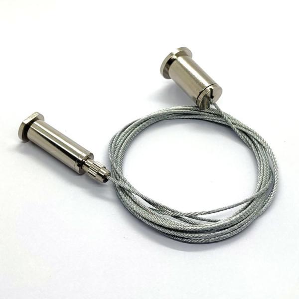 1Accrochage de câble en acier inoxydable de 0,5 mm pour suspension du système de vin