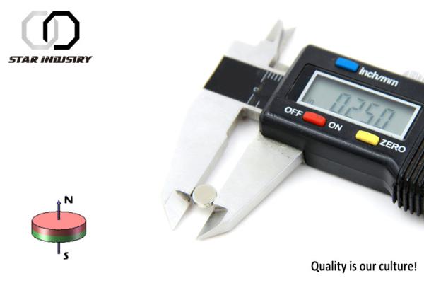 Micro Supe Strong Disk Magnets D0.25mm x 0.06mm For Medical Therapy Product