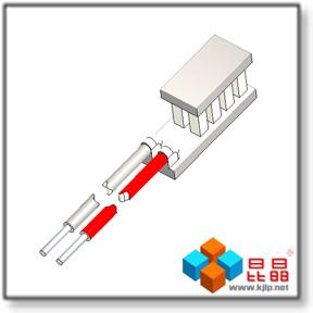 TES1-004 Series (2.2x6.3mm) Peltier Chip/Peltier Module/Thermoelectric Chip/TEC/Cooler