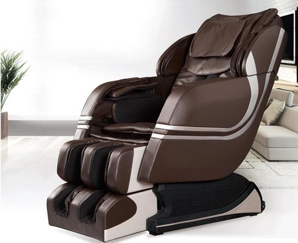Real Relax Zero Gravity Swivel Leather Recliner Massage Chairs FCC HD811 ODM
