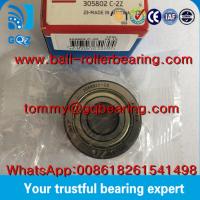 P0 Rolamentos de rolamento de linha de ferro escudo de precisão SKF 305802C-2Z