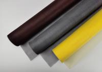 Maille noire d'écran d'insecte de fibre de verre de grillage de fibre de verre du gris 110g 100g