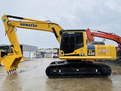 Second Hand Komatsu PC220-8 Crawer Excavator Japan Made 22 Ton Digger PC220-7 PC200-8