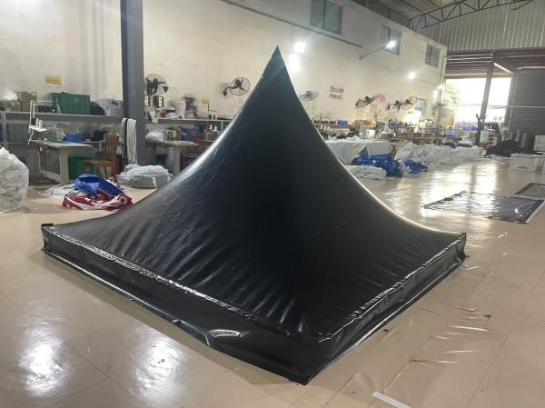 Professional Gazebo Pagoda Tent With Advanced Windproofing And Seamless PVC Walls
