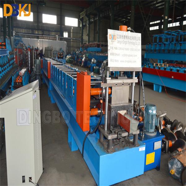 7.5Kw Roof Panel Roll Forming Machine Gutter Roll Forming Machine 16 Roller Stations