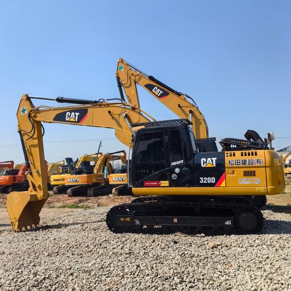 Japan Original Used Caterpillar 320d2 Import Hydraulic Excavator With Hammer