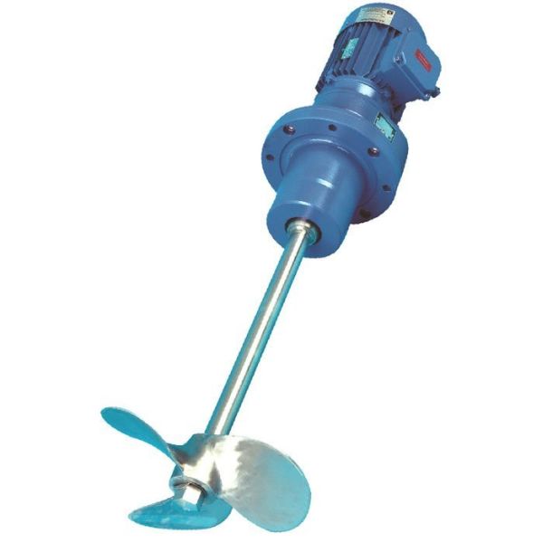 Carbon Steel / Stainless Steel Paddle Mixer For Water Treatment / Sludge Treatment
