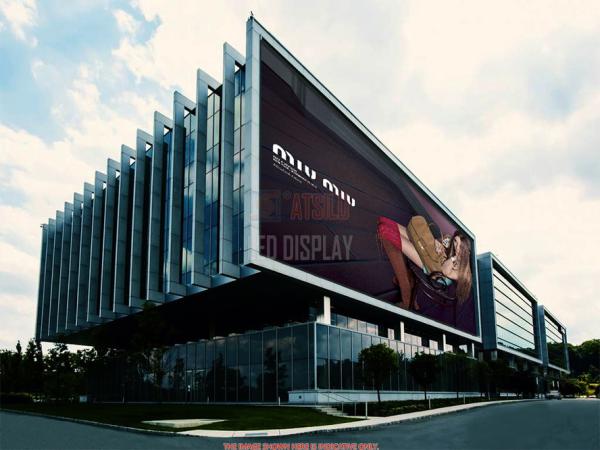 P10.4mm Led Outdoor Advertising Screens Standard 1mx1m LED Cabinet Screen