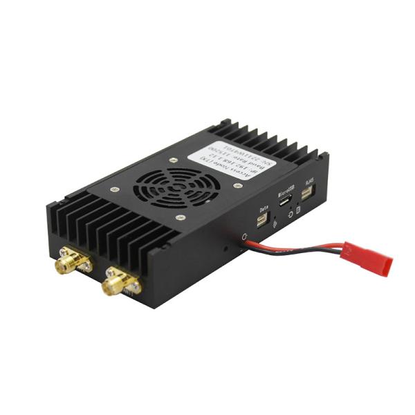 Conexión de datos con drones 15 km Rango 25 dBm Potencia de salida DC12V