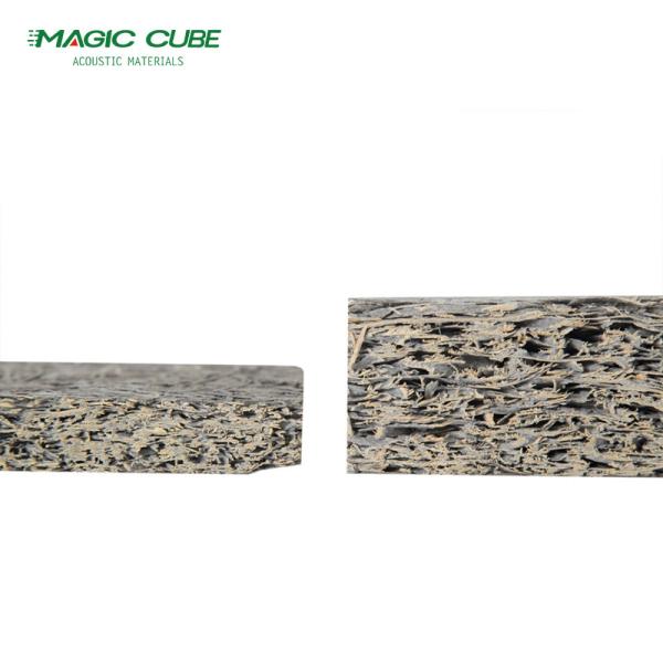 15 mm/ 20 mm/ 25 mm/ 35 mm Painéis acústicos de lã de madeira e cimento para absorção de som