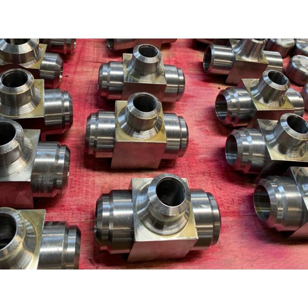 Штуцеры трубы кованой стали Astm A182 тройника гнезда 3 дюймов