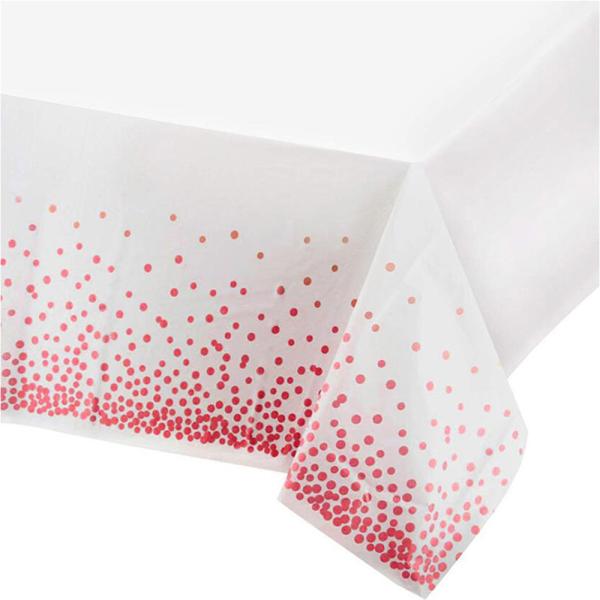 Washable 54*108 Inch PVC Printed Tablecloth For Banquet Party