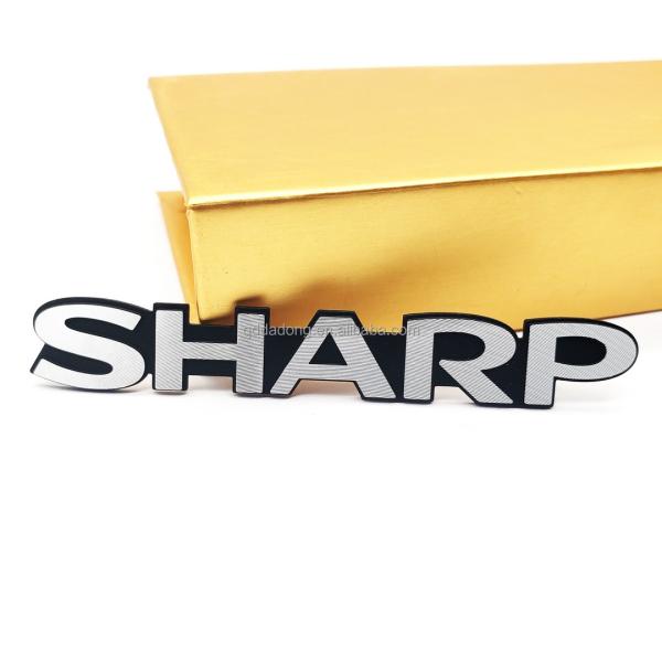 Customized Personalized Electroformed Nickel Metal Logo Eco-friendly and Customization