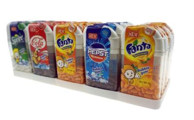 Mixed Fruit Chewing Gum Assorted Flavor Multicolored Banana / Strawberry Flavor