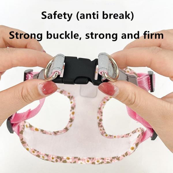 Reflective Breathable Dog Traction Rope Walking Dog Printed Dog Rope Large And Medium-Sized Wholesale Pet Chest Strap