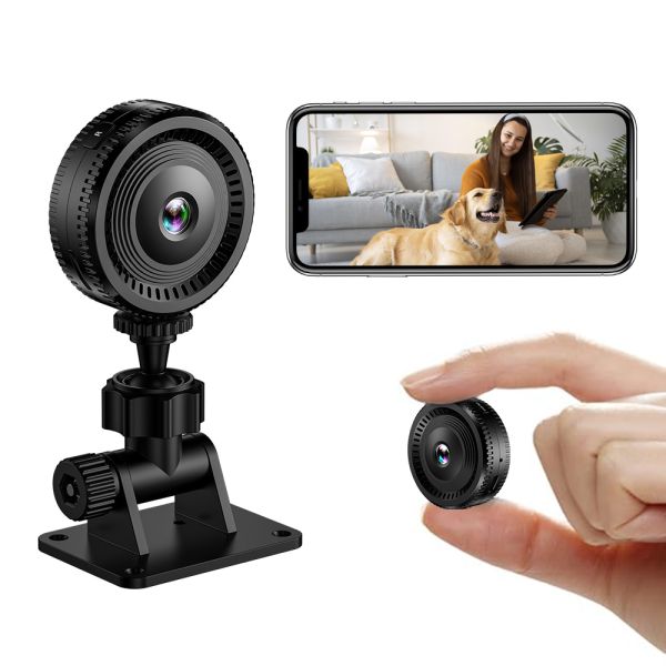 Ultimate Portable Mini Security Camera with WiFi, Motion Detection & Infrared Night Vision Reliable Camera C8