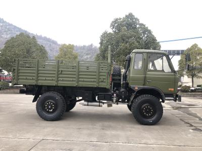 Four Wheel Drive Dongfeng Off Road Truck EQ2070G Military Truck Cummins 160HP 4X4 Transport Vehicle