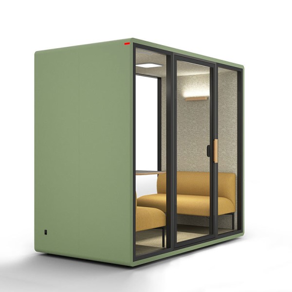 Privacy Modular Sound Insulation Booth Quiet Pods For Offices Collaborative Work