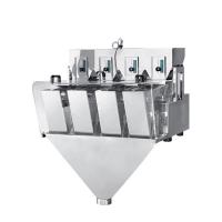 2/4 de máquina de embalagem linear do pesador das cabeças para o arroz de 500g 1000g