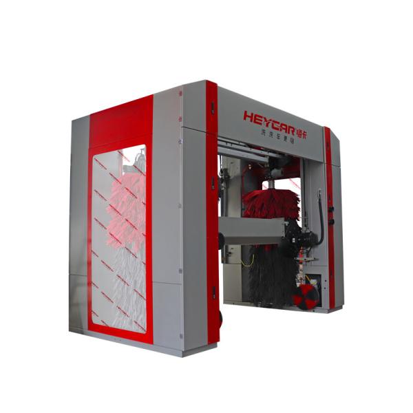 Water Spraying System Full Automatic Car Wash Tunnel Machine with Dryer and Drying Brushes 368*230*285cm