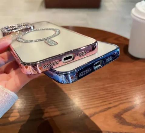 Magnetic Electroplated iPhone Case with Magsafe and Shock Absorption