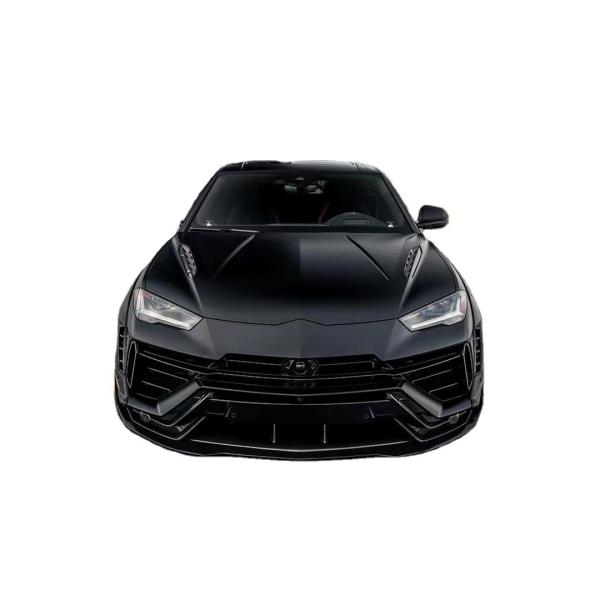 Black Lamborghini Body URUS Upgraded 1016 Hood Spoiler Wide Body Kit