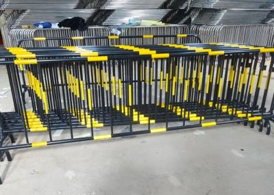 Powder Coated Temporary Construction Fence /  Portable Steel Security Fencing