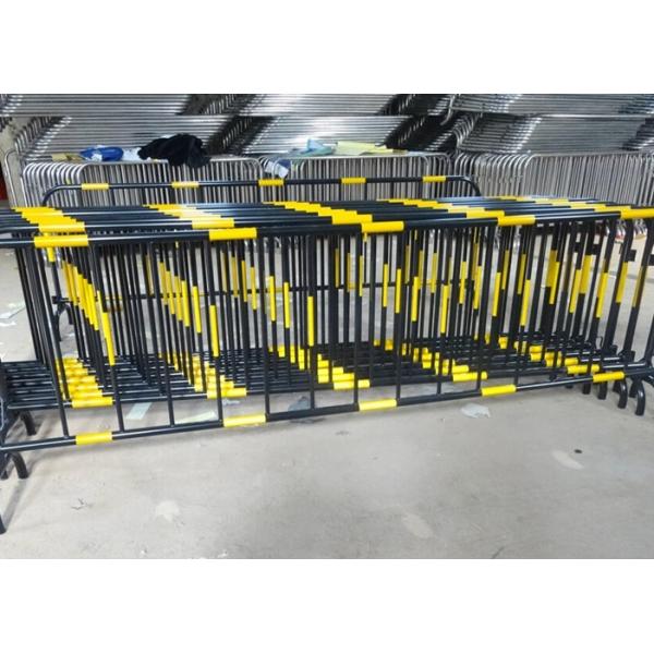 Powder Coated Temporary Construction Fence / Portable Steel Security Fencing