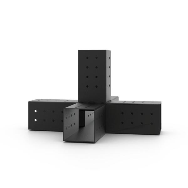 Металлические строительные материалы Пергола Углеродистая стальная скобка для наружной перголы