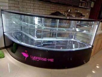 Energy Saving Commercial Display Chiller , Supermarket Vertical Glass Door Freezer