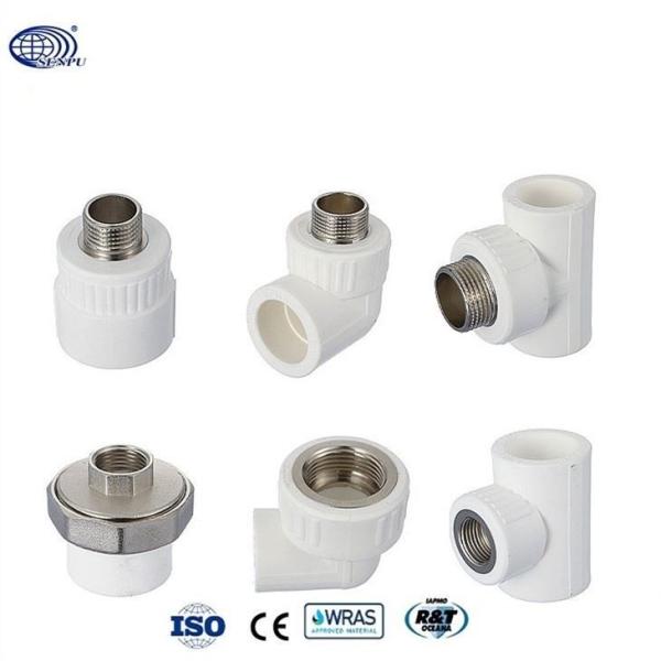 White Color PN20 PN25 Water Pipe PPR Fittings For Garden