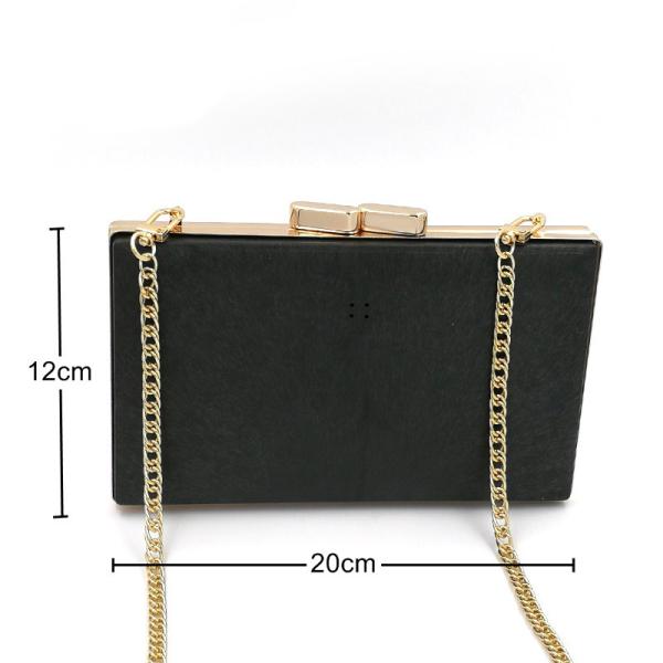 Handbag Designer 20*12 CM Handbags Cosmetic Bag gold box clutch purse handles and frames metal for ladies purse frames
