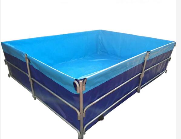 Outdoor And Indoor 30000L PVC Tarpaulin Foldable Fish Tank Fish Pond Plastic Tank