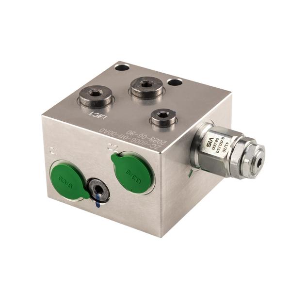 Excavator Parts Hydraulic Manifold Aluminum Alloy Precision Hydraulic Valve Block