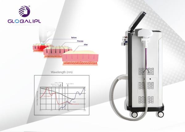 Beauty Salon Diode Hair Removal Laser Machine , IPL Hair Removal System AC 220V / 50Hz