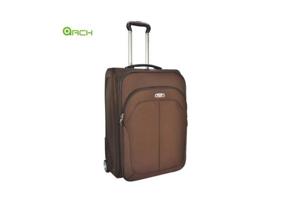 Skate Wheels 1200D Polyester Luggage With EVA Side