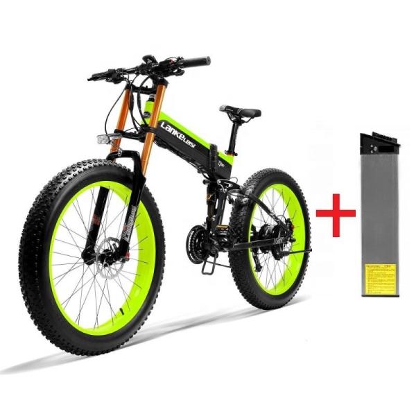 LANKELEISI T750plus Luxury 26 inch 1000W Electric Ebike With 13AH Panasoni'c Battery With CE